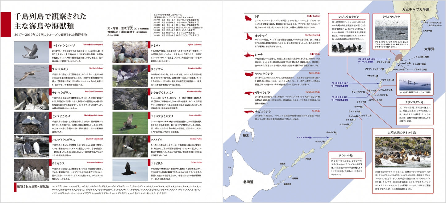 火山と生きる海鳥 千島列島探検記